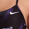Costum de baie întreg pentru femei Nike Hydrastrong Cutout purple 4