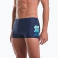Boxeri de baie pentru bărbați Nike Logo Graphic Square Leg midnight navy