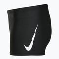 Boxeri de baie pentru copii Nike Logo Graphic Square Leg black 3