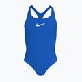 Costum de înot întreg pentru copii Nike Essential Racerback blue crystal