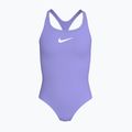 Costum de înot întreg pentru copii Nike Essential Racerback light thistle