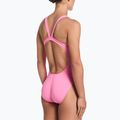 Costum de baie întreg pentru femei Nike Hydrastrong Solid pink glow 3