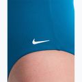 Costum de înot întreg pentru femei Nike Essential V-Neck green abyss 4
