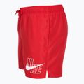 Șorturi de baie pentru bărbați Nike Logo Lap 5" Volley university red 3