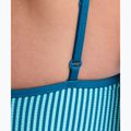 Costum de înot întreg pentru femei Nike Ocean Bound Ripple Texture Square Neck bleached turquoise 4