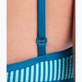 Top costum de baie Nike Ripple Texture Bralette Classic Bikini bleached turquoise 5