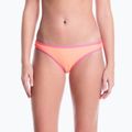 Partea de jos a costumului de baie Nike Ripple Texture Hipster Bikini pink glow