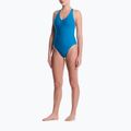Costum de înot întreg pentru femei Nike Hydralock Luxe Sail Boat V-Neck green abyss 2