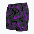 Șorturi de baie pentru copii Nike Breaker Pebble 4" Volley black