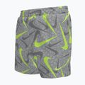 Șorturi de baie pentru copii Nike Breaker Pebble 4" Volley wolf grey