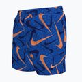 Șorturi de baie pentru copii Nike Breaker Pebble 4" Volley ble crystal