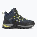 Încălțăminte de trekking pentru bărbați REGATTA Samaris III navy/lime punch 2