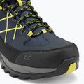 Încălțăminte de trekking pentru bărbați REGATTA Samaris III navy/lime punch 7