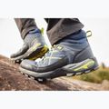 Încălțăminte de trekking pentru bărbați REGATTA Samaris III navy/lime punch 2