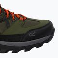 Încălțăminte de trekking pentru bărbați REGATTA Samaris III Low cypress green/blaze orange 7