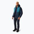Geacă de puf pentru bărbați  REGATTA Hooded Dalent moroccan blue/moonlight denim 2