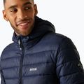 Geacă pentru bărbați REGATTA Hooded Marizion black navy/olympian blue 4