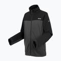 Bluză pentru bărbați REGATT Highton Full Zip Midlayer ash/black 9