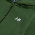 Bluză pentru copii New Balance Brush Back Small Logo Full Zip Hoodie dark alpine green 3