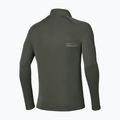 Longsleeve de alergare pentru bărbați Mizuno Active Dryaeroflow Hybrid Long Sleeve Top Forest Night 2