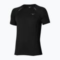 Tricou de alergare pentru bărbați Mizuno Active Dryaeroflow black