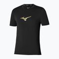 Tricou de alergare pentru bărbați Mizuno Core Runbird Short Sleeve Tee black