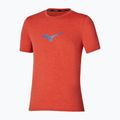 Tricou de alergare pentru bărbați Mizuno Core Runbird Short Sleeve Tee orange