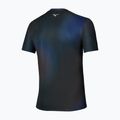 Tricou de alergare pentru bărbați Mizuno Core Graphic Short Sleeve black/blue 2