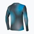Longsleeve de alergare pentru bărbați Mizuno Core Graphic Long Sleeve Tee dark slate 2