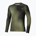 Longsleeve de alergare pentru bărbați Mizuno Core Graphic Long Sleeve Tee Forest Night