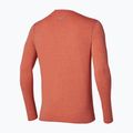 Longsleeve de alergare pentru bărbați Mizuno Core Impulse Long Sleeve Tee ginger 2