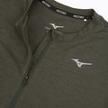Bluză de alergare pentru bărbați Mizuno Core Impulse Half Zip Long Sleeve Tee forest night 3
