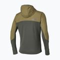 Geacă de alergare pentru bărbați Mizuno Active Warmalite Hybrid Full Zip Hooded Long Sleeve Top forest night 2