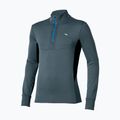 Bluză de alergare pentru bărbați Mizuno Active Warmalite Half Zip Long Sleeve Top dark slate