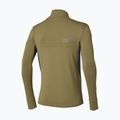 Bluză de alergare pentru bărbați Mizuno Active Warmalite Half Zip Long Sleeve Top martini olive 2