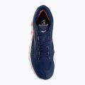 Încălțăminte de tenis pentru bărbați Mizuno Wave Enforce Tour 2 CC beacon blue/white/lava orange 5