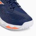 Încălțăminte de tenis pentru bărbați Mizuno Wave Enforce Tour 2 CC beacon blue/white/lava orange 7