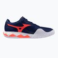 Încălțăminte de tenis pentru bărbați Mizuno Wave Enforce Tour 2 CC beacon blue/white/lava orange 9