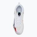Încălțăminte de tenis pentru bărbați Mizuno Wave Drive Neo 4 white/insignia blue/orange 5