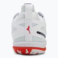 Încălțăminte de tenis pentru bărbați Mizuno Wave Drive Neo 4 white/insignia blue/orange 6