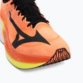 Încălțăminte de alergare Mizuno Hyperwarp Elite lava orange/black/lightning yellow 7