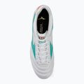 Încălțăminte de fotbal Mizuno Morelia II Japan FG white/arcadia/lava orange 5