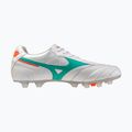 Încălțăminte de fotbal Mizuno Morelia II Elite FG white/arcadia/lava orange 2