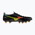 Încălțăminte de fotbal Mizuno Alfa III Elite Mix black/lava orange/evening primrose 2