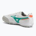 Încălțăminte de fotbal Mizuno Morelia Sala Pro TF white/arcadia/lava orange 3
