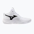 Încălțăminte de volei Mizuno Wave Momentum Elite Mid white/metallic gray/black 2