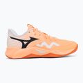 Încălțăminte de volei Mizuno Wave Momentum Pro flamingo coral/carbon/white 2