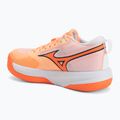 Încălțăminte de volei Mizuno Neo Jump flamingo corallava orange/white 3