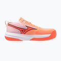 Încălțăminte de volei Mizuno Neo Jump flamingo corallava orange/white 2