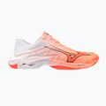 Încălțăminte de volei Mizuno Wave Lightning Elite flamingo coral/lava orange/white